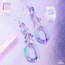 Load image into Gallery viewer, Paparazzi 🔆 Iridescent Infatuation - Silver Earrings
