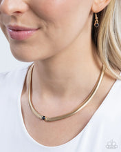 Load image into Gallery viewer, Paparazzi 🔆 Stunning Solitaire - Black Necklace
