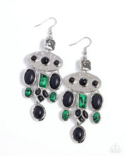 Load image into Gallery viewer, Paparazzi 🔆 Inspired Interval - Black Earrings
