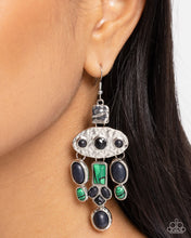 Load image into Gallery viewer, Paparazzi 🔆 Inspired Interval - Black Earrings
