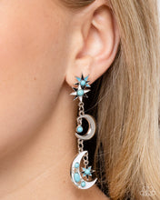 Load image into Gallery viewer, Paparazzi 🔆 Stellar Serendipity - Blue Post Earrings
