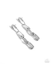 Load image into Gallery viewer, Paparazzi 🔆 Linked Launch - Silver Earrings
