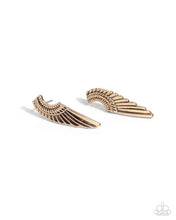 Load image into Gallery viewer, Paparazzi 🔆 Angelic Altitude - Gold Earrings
