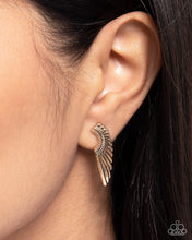 Load image into Gallery viewer, Paparazzi 🔆 Angelic Altitude - Gold Earrings

