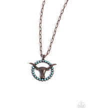 Load image into Gallery viewer, Paparazzi 🔆 Longhorn Lasso - Copper Necklace
