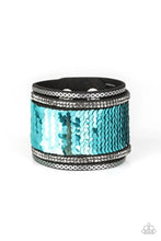 Load image into Gallery viewer, Paparazzi 🔆 Heads or MERMAID Tails - Blue/Silver Bracelet
