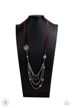 Load image into Gallery viewer, Paparazzi 🔆 All The Trimmings - Purple Necklace
