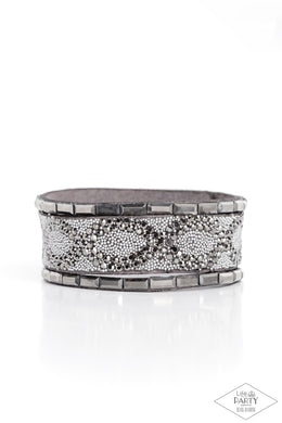 oak-sisters-jewelry-put-on-your-beast-face-silver-bracelet-paparazzi-accessories-by-lisa