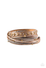 Load image into Gallery viewer, oak-sisters-jewelry-catwalk-it-off-brown-bracelet-paparazzi-accessories-by-lisa
