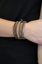 Load image into Gallery viewer, Paparazzi 🔆 CATWALK It Off - Brown Bracelet
