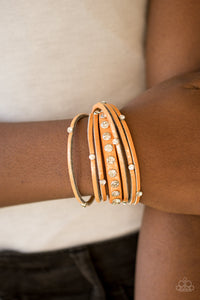 Paparazzi 🔆 CATWALK It Off - Orange Bracelet