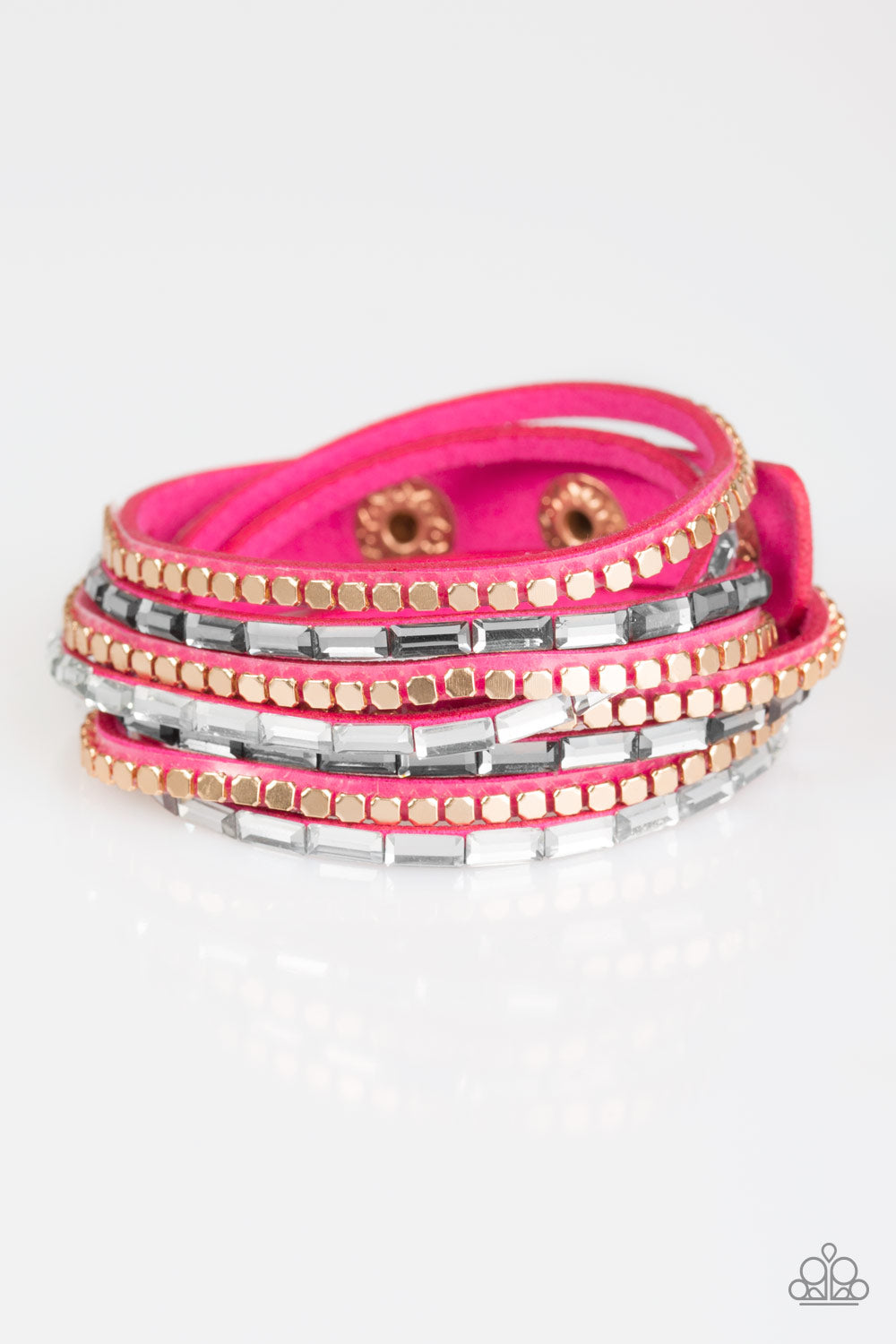 oak-sisters-jewelry-this-time-with-attitude-pink-bracelet-paparazzi-accessories-by-lisa