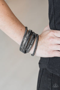 Paparazzi 🔆 Rock Star Attitude - Silver Bracelet