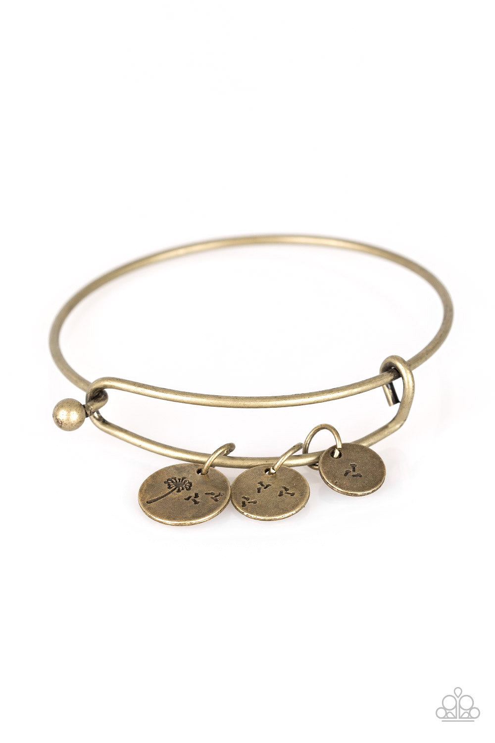 oak-sisters-jewelry-dreamy-dandelions-brass-bracelet-paparazzi-accessories-by-lisa