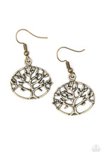 Load image into Gallery viewer, oak-sisters-jewelry-dream-treehouse-brass-earrings-paparazzi-accessories-by-lisa
