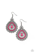 Load image into Gallery viewer, oak-sisters-jewelry-carnival-courtesan-pink-earrings-paparazzi-accessories-by-lisa
