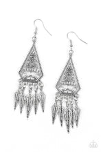 Load image into Gallery viewer, oak-sisters-jewelry-me-oh-mayan-silver-earrings-paparazzi-accessories-by-lisa
