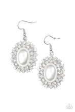 Load image into Gallery viewer, oak-sisters-jewelry-mega-movie-star-white-earrings-paparazzi-accessories-by-lisa
