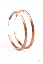 Load image into Gallery viewer, oak-sisters-jewelry-some-like-it-haute-copper-earrings-paparazzi-accessories-by-lisa
