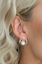Load image into Gallery viewer, Paparazzi 🔆 Stylishly Suave - Gold Post Earrings
