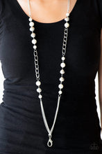 Load image into Gallery viewer, Paparazzi 🔆 Uptown Talker - White Lanyard
