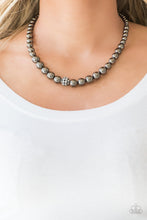 Load image into Gallery viewer, Paparazzi 🔆 High-Stakes FAME - Black Necklace
