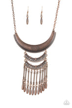 Load image into Gallery viewer, oak-sisters-jewelry-eastern-empress-copper-necklace-paparazzi-accessories-by-lisa
