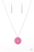 Load image into Gallery viewer, oak-sisters-jewelry-midsummer-musical-pink-necklace-paparazzi-accessories-by-lisa
