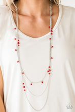 Load image into Gallery viewer, Paparazzi 🔆 Laying The Groundwork - Red Necklace
