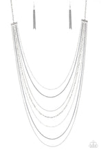 Load image into Gallery viewer, oak-sisters-jewelry-radical-rainbows-silver-necklace-paparazzi-accessories-by-lisa
