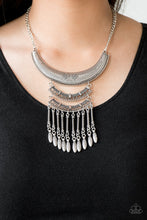 Load image into Gallery viewer, Paparazzi 🔆 Eastern Empress - Silver Necklace
