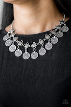 Load image into Gallery viewer, Paparazzi 🔆Walk The Plank - Silver Necklace
