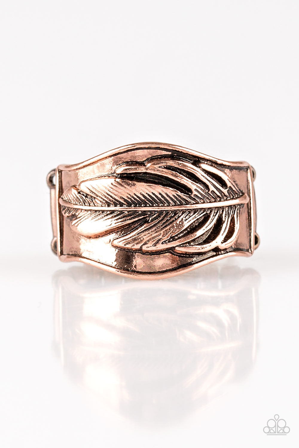 oak-sisters-jewelry-fly-home-copper-ring-paparazzi-accessories-by-lisa