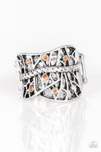 Load image into Gallery viewer, oak-sisters-jewelry-stage-struck-orange-ring-paparazzi-accessories-by-lisa

