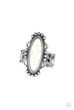 Load image into Gallery viewer, oak-sisters-jewelry-leave-no-trace-white-ring-paparazzi-accessories-by-lisa
