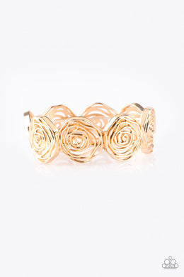 oak-sisters-jewelry-beat-around-the-rosebush-gold-bracelet-paparazzi-accessories-by-lisa