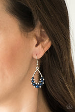 Load image into Gallery viewer, Paparazzi 🔆 Fancy First - Blue Earrings

