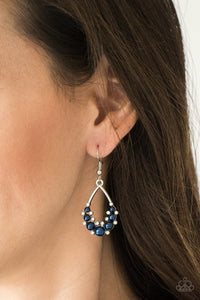 Paparazzi 🔆 Fancy First - Blue Earrings