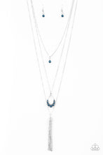 Load image into Gallery viewer, oak-sisters-jewelry-be-fancy-blue-necklace-paparazzi-accessories-by-lisa
