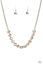 Load image into Gallery viewer, oak-sisters-jewelry-simple-sheen-silver-necklace-paparazzi-accessories-by-lisa
