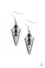 Load image into Gallery viewer, oak-sisters-jewelry-terra-territory-black-earrings-paparazzi-accessories-by-lisa
