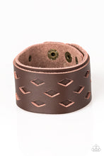 Load image into Gallery viewer, oak-sisters-jewelry-bucking-bronco-brown-bracelet-paparazzi-accessories-by-lisa
