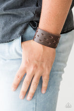 Load image into Gallery viewer, Paparazzi 🔆 Bucking Bronco - Brown Bracelet
