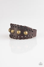 Load image into Gallery viewer, oak-sisters-jewelry-urban-cowboy-brown-bracelet-paparazzi-accessories-by-lisa
