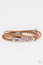 Load image into Gallery viewer, oak-sisters-jewelry-find-your-way-pink-bracelet-paparazzi-accessories-by-lisa
