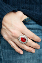 Load image into Gallery viewer, Paparazzi 🔆BAROQUE The Spell - Red Ring
