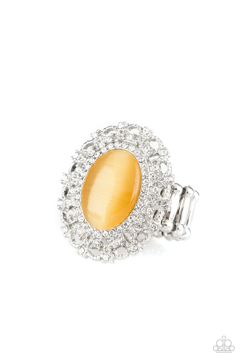 oak-sisters-jewelry-baroque-the-spell-yellow-ring-paparazzi-accessories-by-lisa