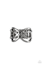 Load image into Gallery viewer, oak-sisters-jewelry-infinite-fashion-black-ring-paparazzi-accessories-by-lisa

