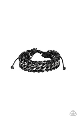 oak-sisters-jewelry-racer-edge-black-bracelet-paparazzi-accessories-by-lisa