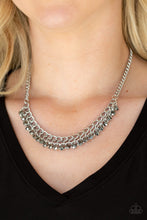 Load image into Gallery viewer, Paparazzi 🔆Glow and Grind - Silver Necklace

